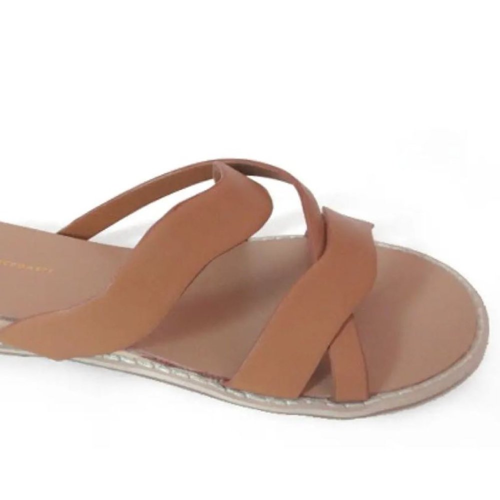Michelle Mcdowell  - River Sandal in Camel